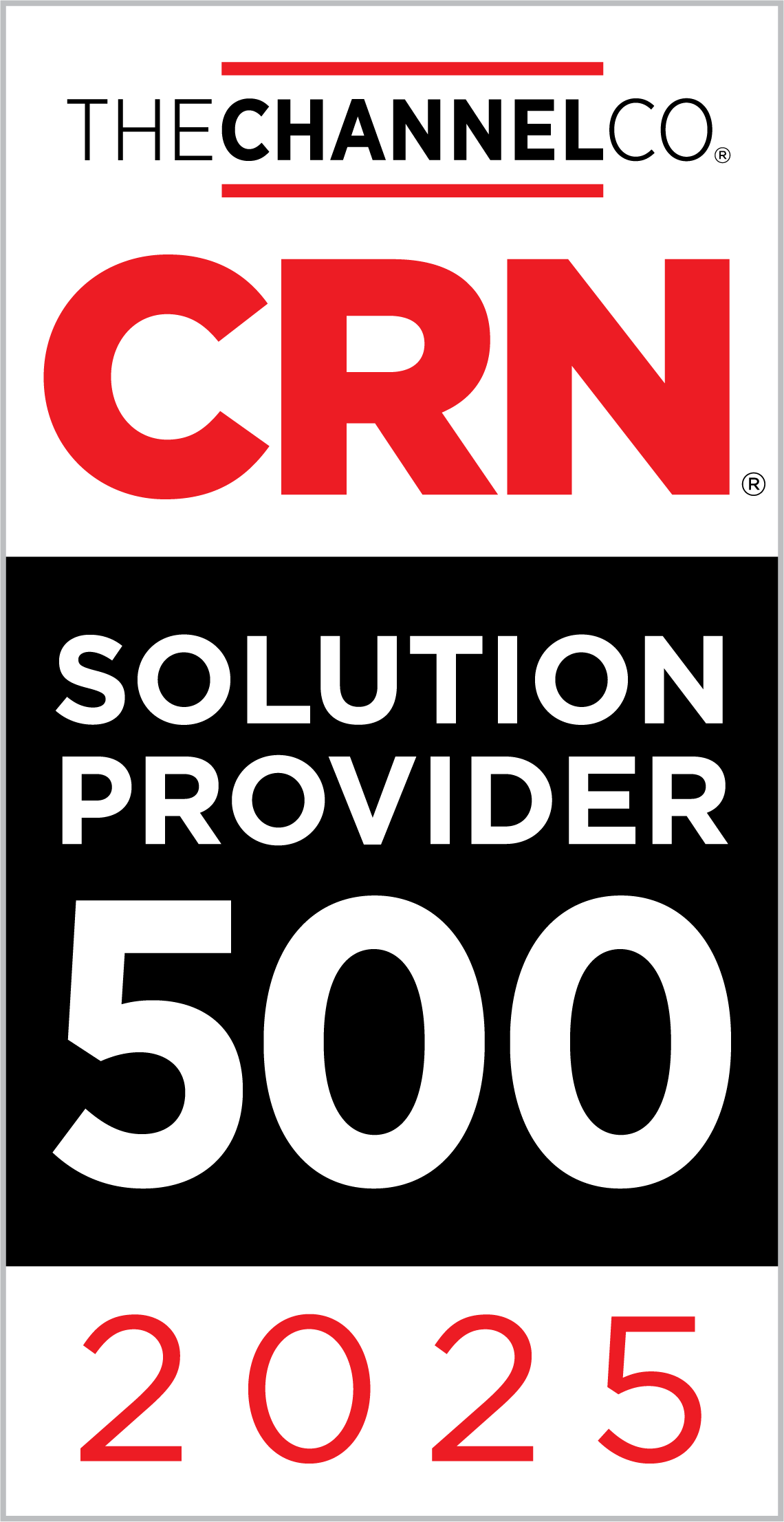 2025 CRN Solution Provider 500