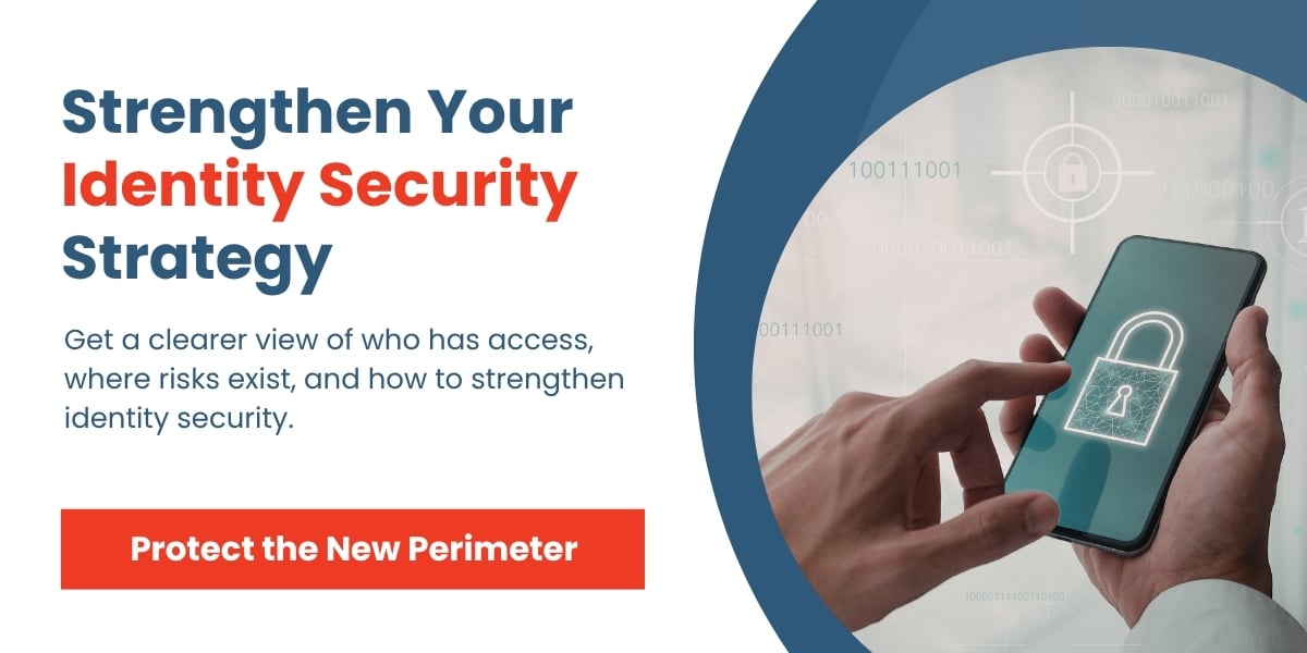 Mobile device displaying a secure access lock, representing identity security and protected user access.